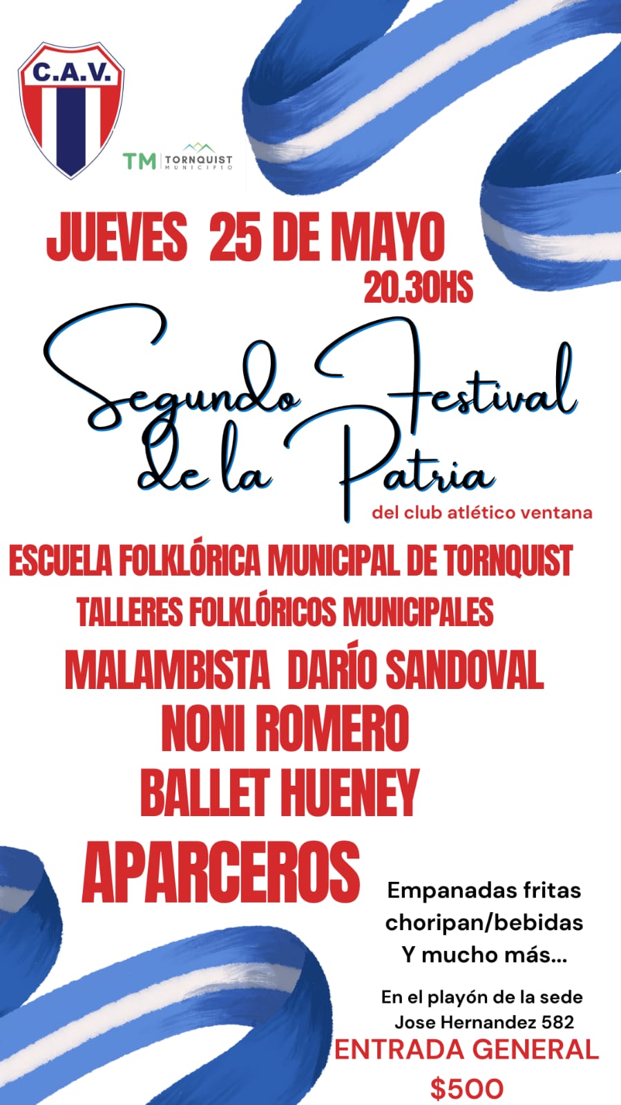 Se realiza en Sierra de la Ventana el 2º Festival de la Patria