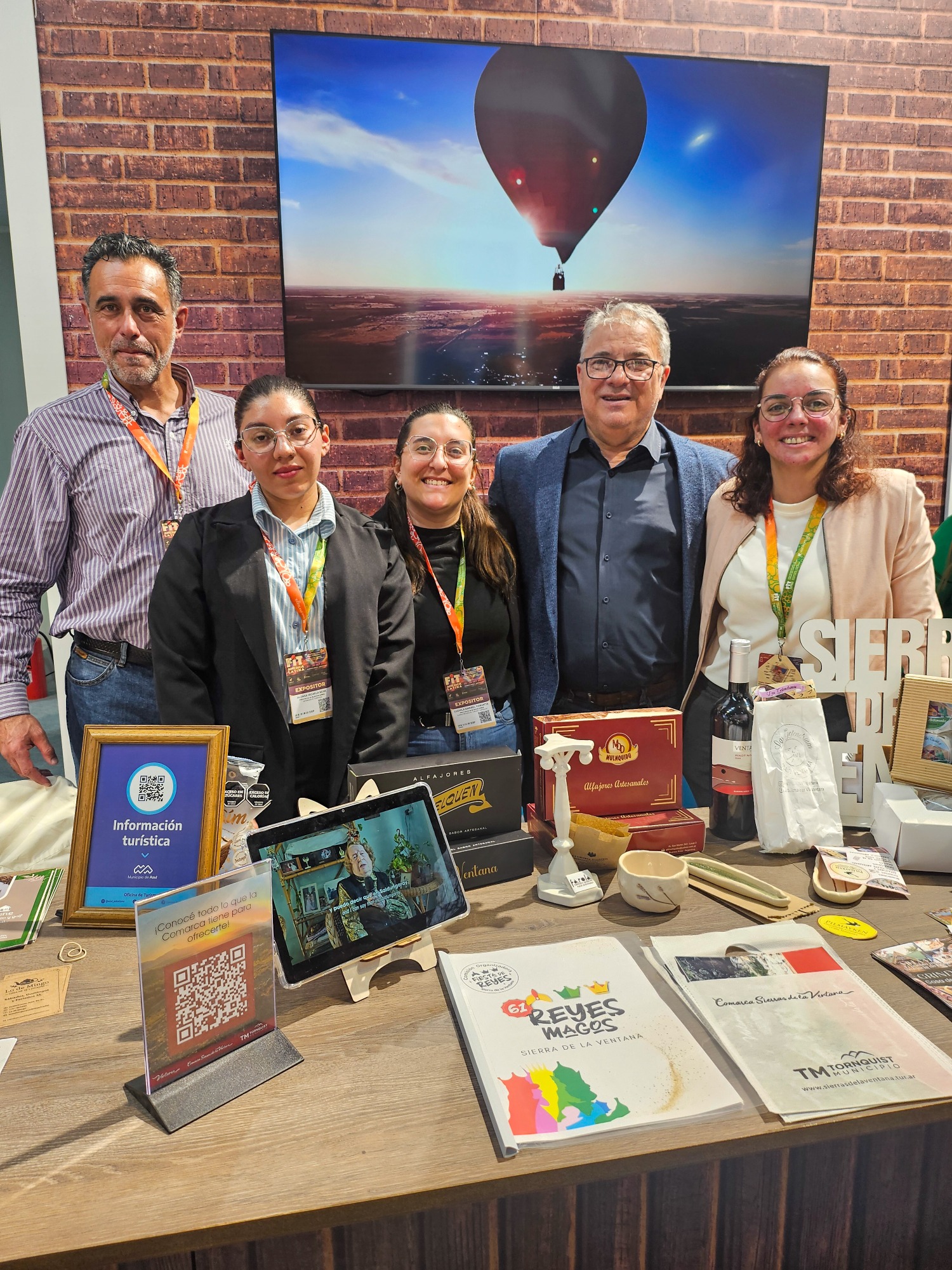 Tornquist dijo presente en la Feria Internacional de Turismo