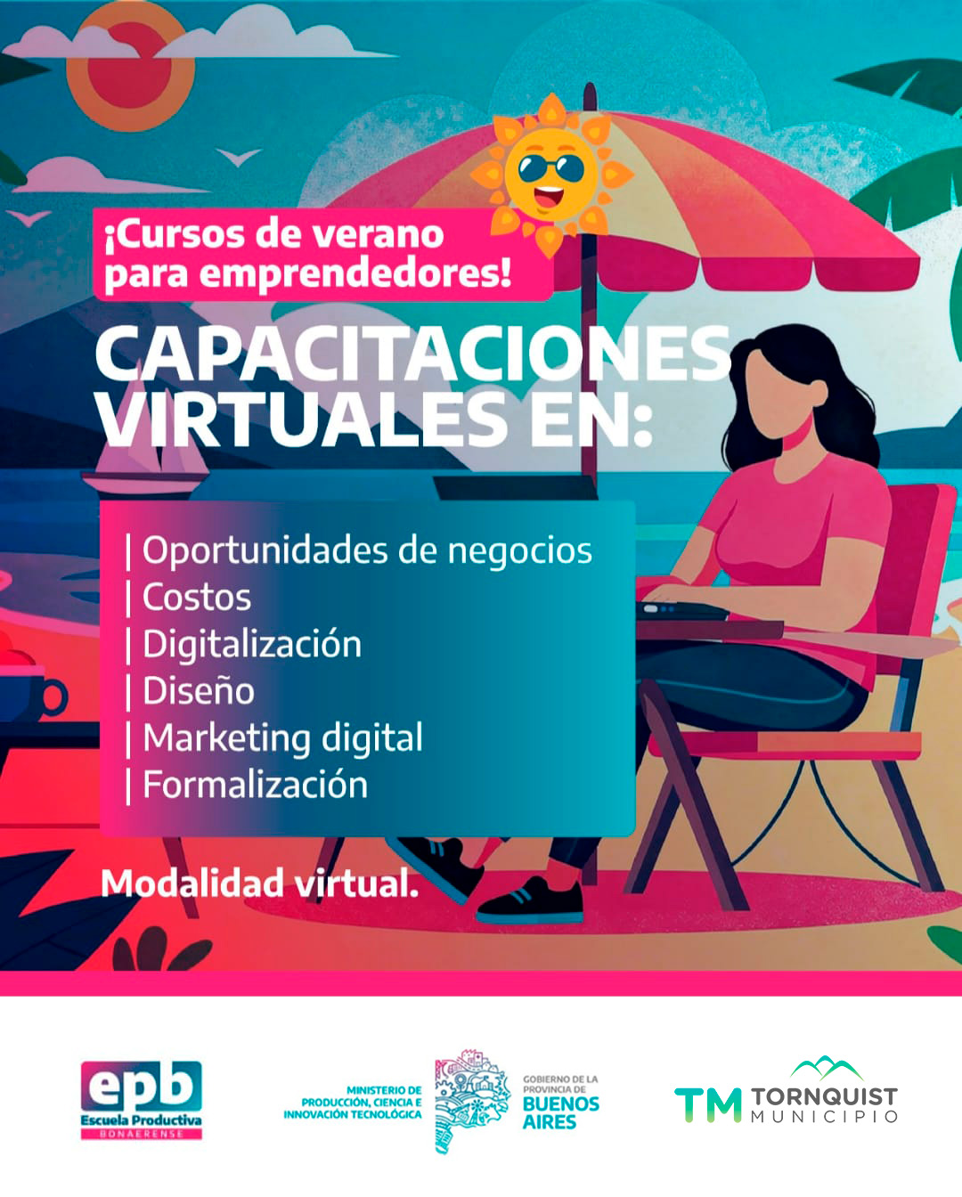 Producción: Inicia un ciclo cursos de verano para emprendimientos