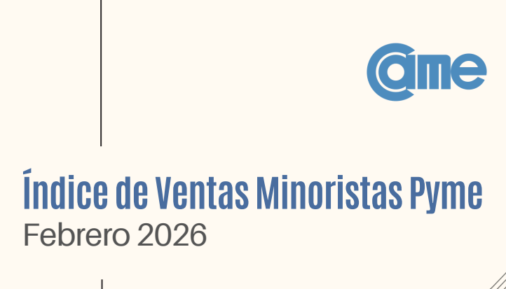 Las ventas minoristas pyme descendieron 5,6% interanual en febrero