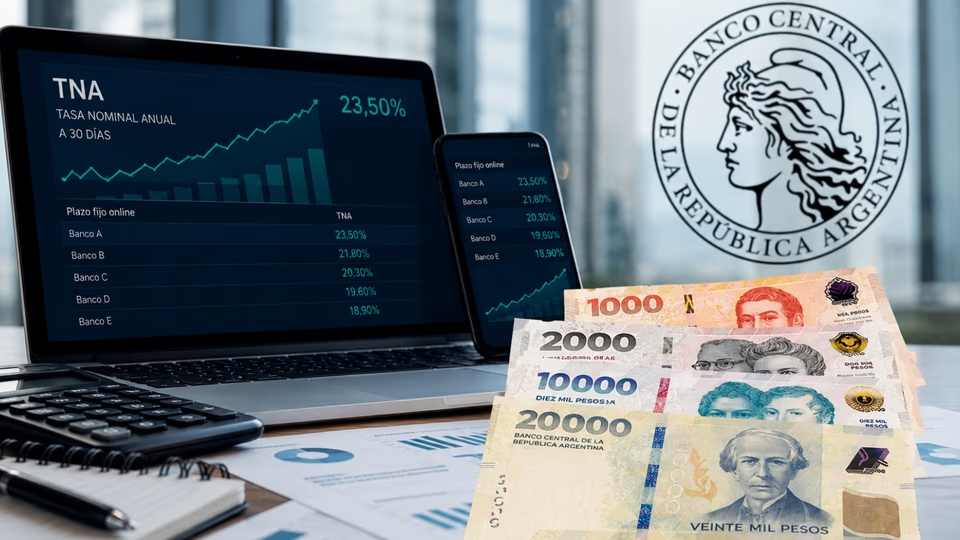 Qué bancos ofrecen las tasas más altas para plazos fijos
