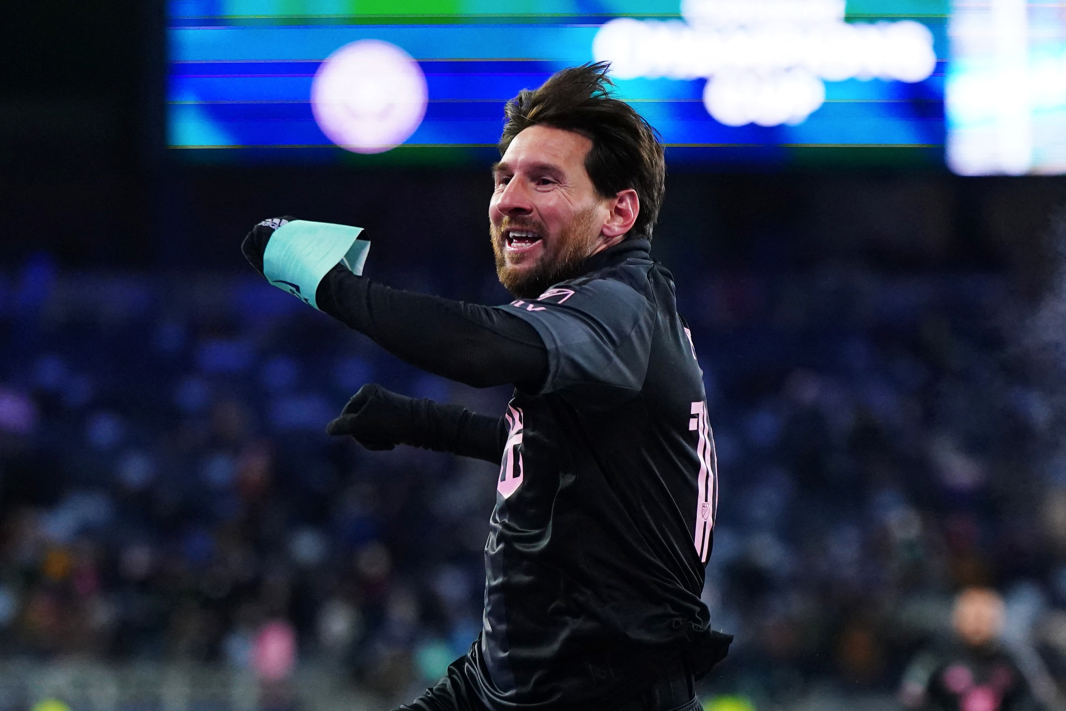 Photo 8x10 Signée Lionel Messi – Inter Miami CF, Avec Certificat HGA, édition Leagues Cup 2023